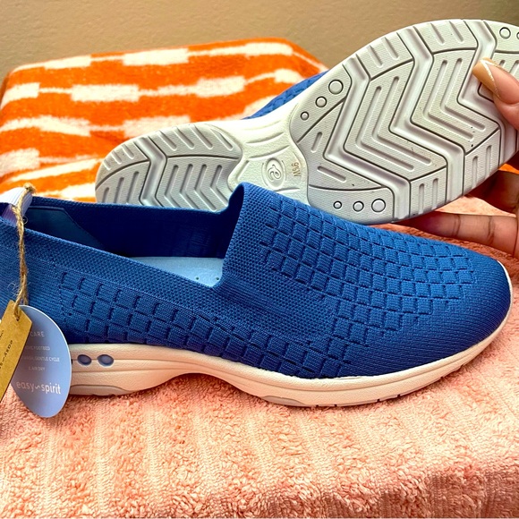 Easy Spirit Shoes - Easy Spirit Navy espadrilles